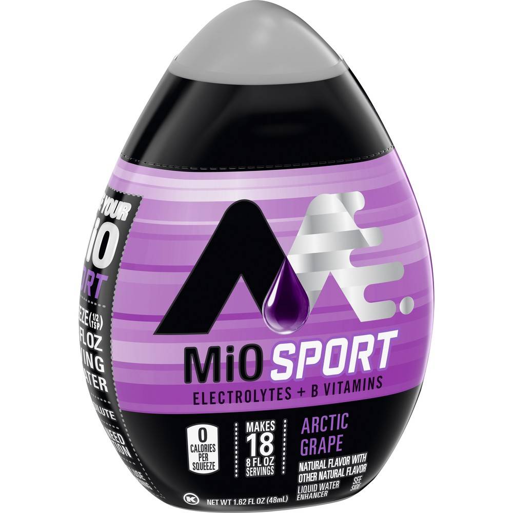 MiO Sport Liquid Water Enhancer, Arctic Grape (1.62 fl oz)