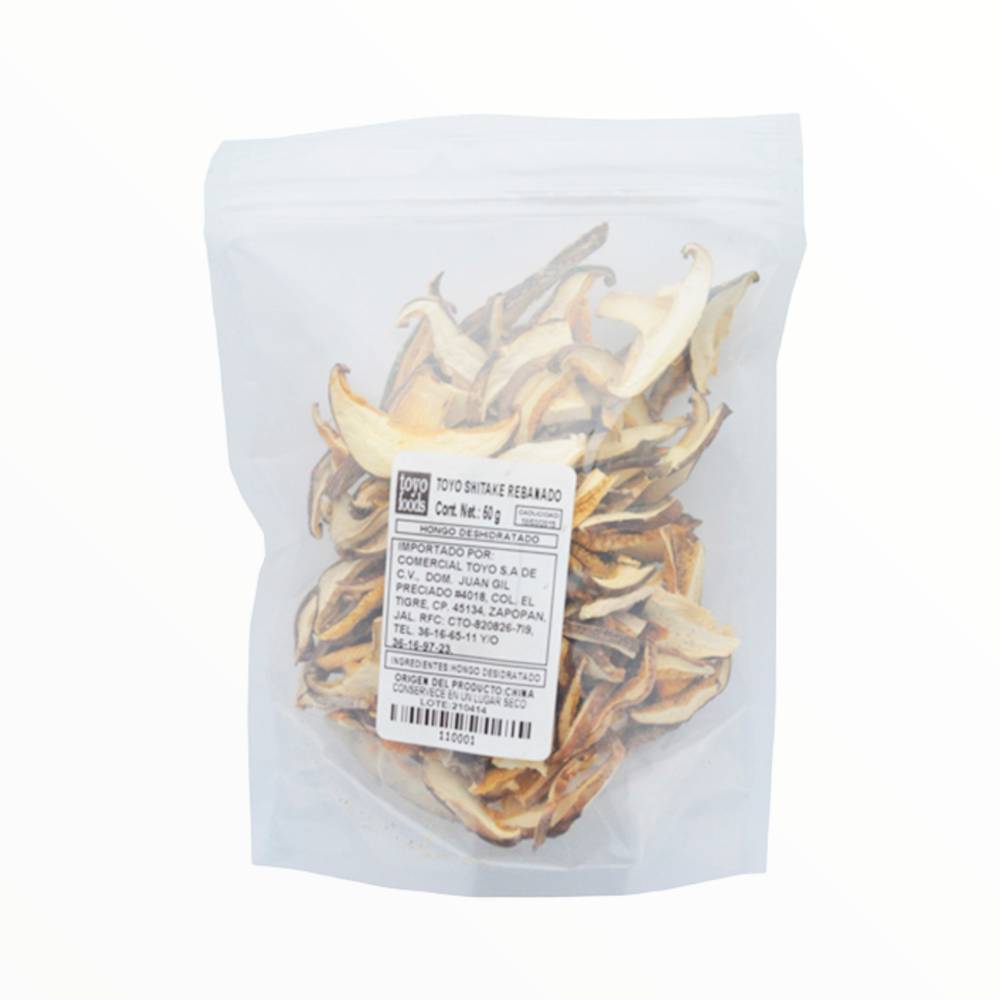 Shitake rebanado Toyo Foods 50 g