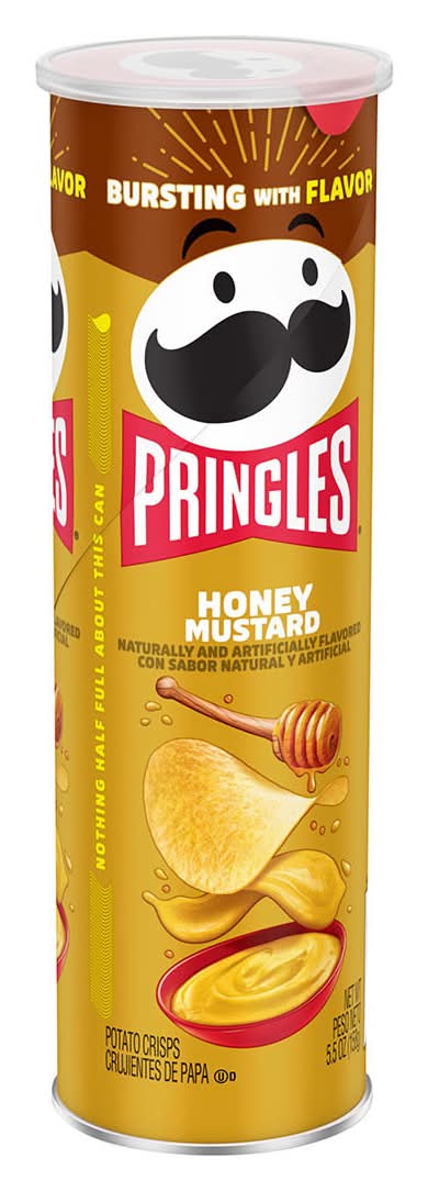 Pringles Potato Crisps, Honey Mustard (5.5 oz)