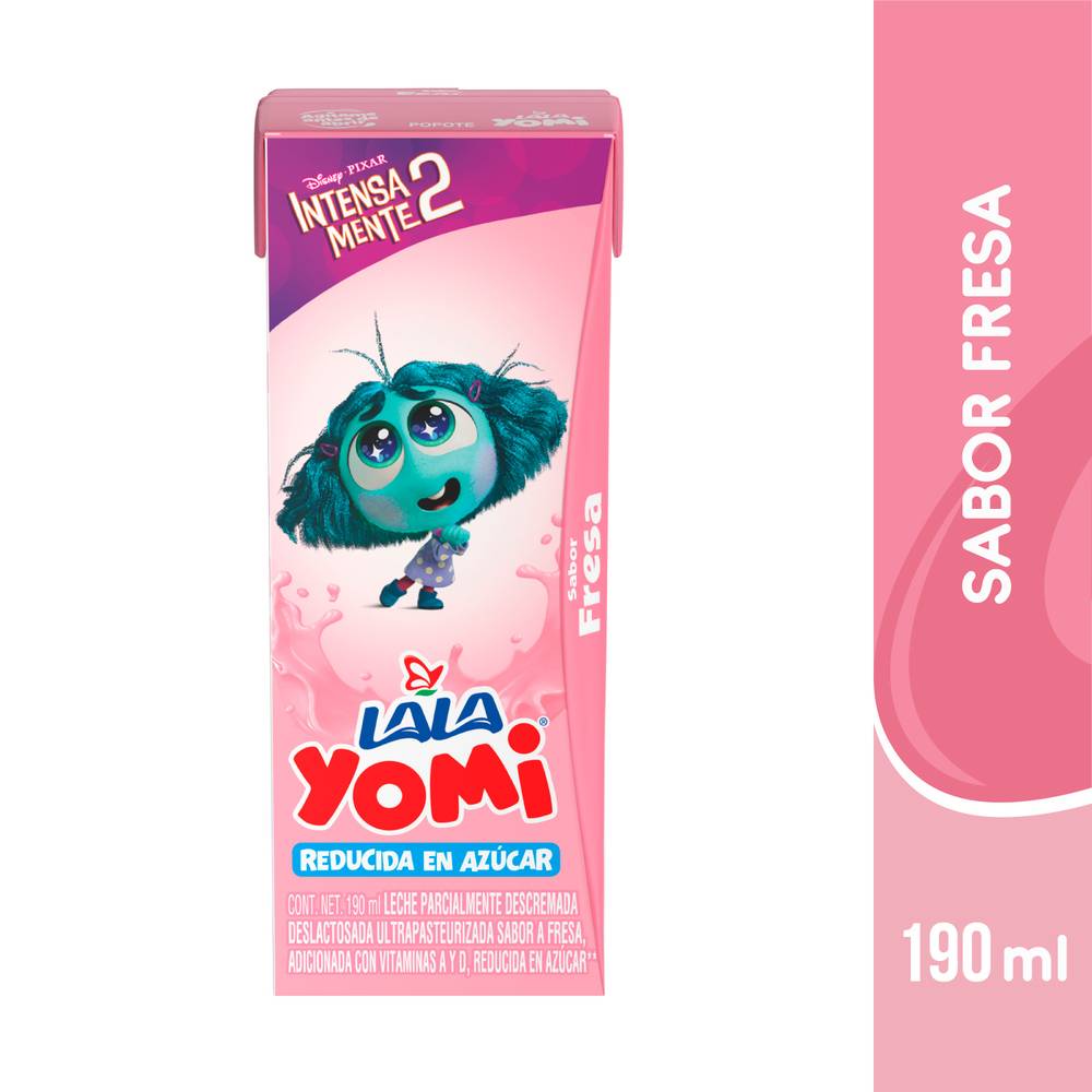 Lala yomi leche sabor fresa (cartón 190 ml)