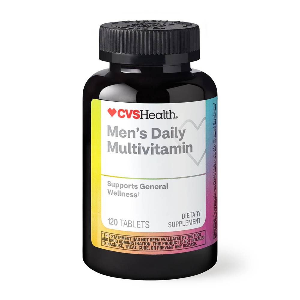 Cvs Health Men'S Multivitamin Tablets, 120 Ct