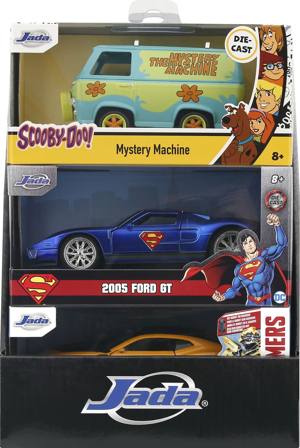 Jada Scooby-Doo/Superman/Transformers Die-Cast Die Cast Car 8+