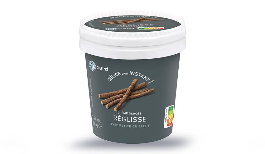 Crème glacée réglisse