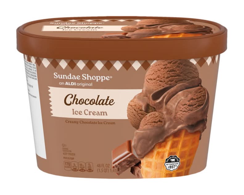 Sundae Shoppe Ice Cream, Chocolate (48 fl oz)