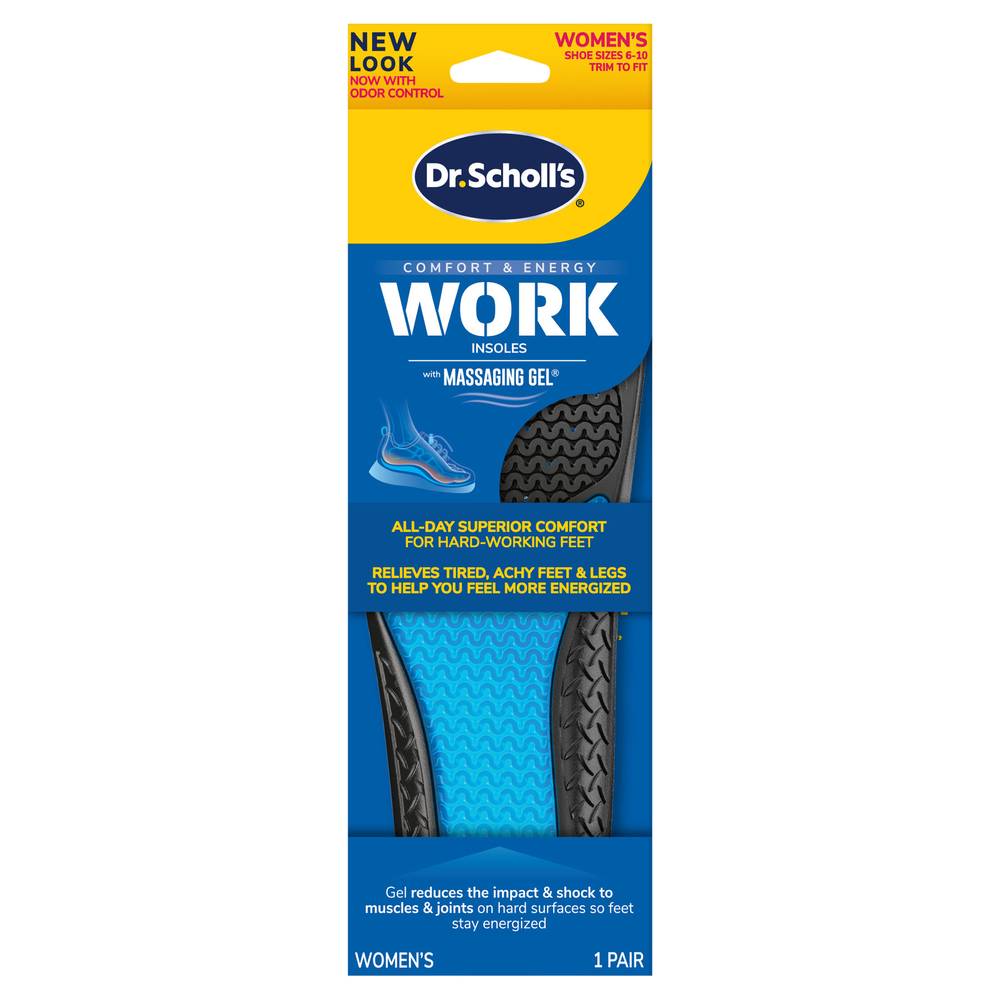 Dr. Scholl's Insoles Massaging Gel For Women's (sizes 6-10)