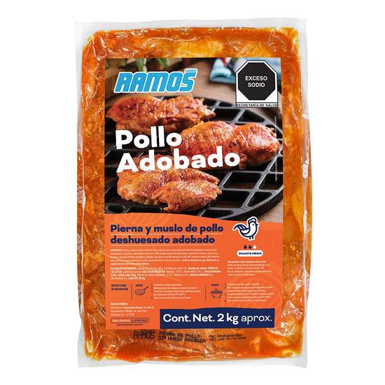 Pollo deshuesado adobado (Precio por kg)