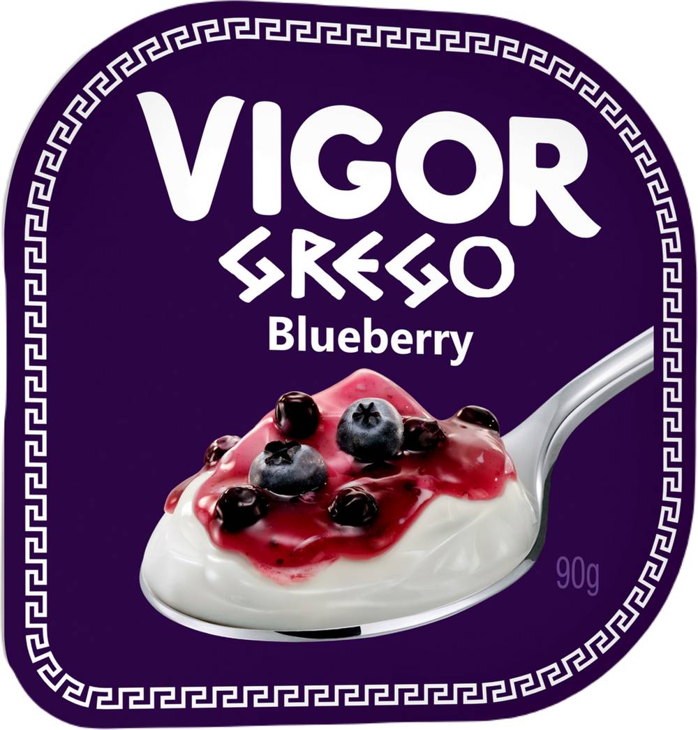 Vigor iogurte grego com calda blueberry (90 g)