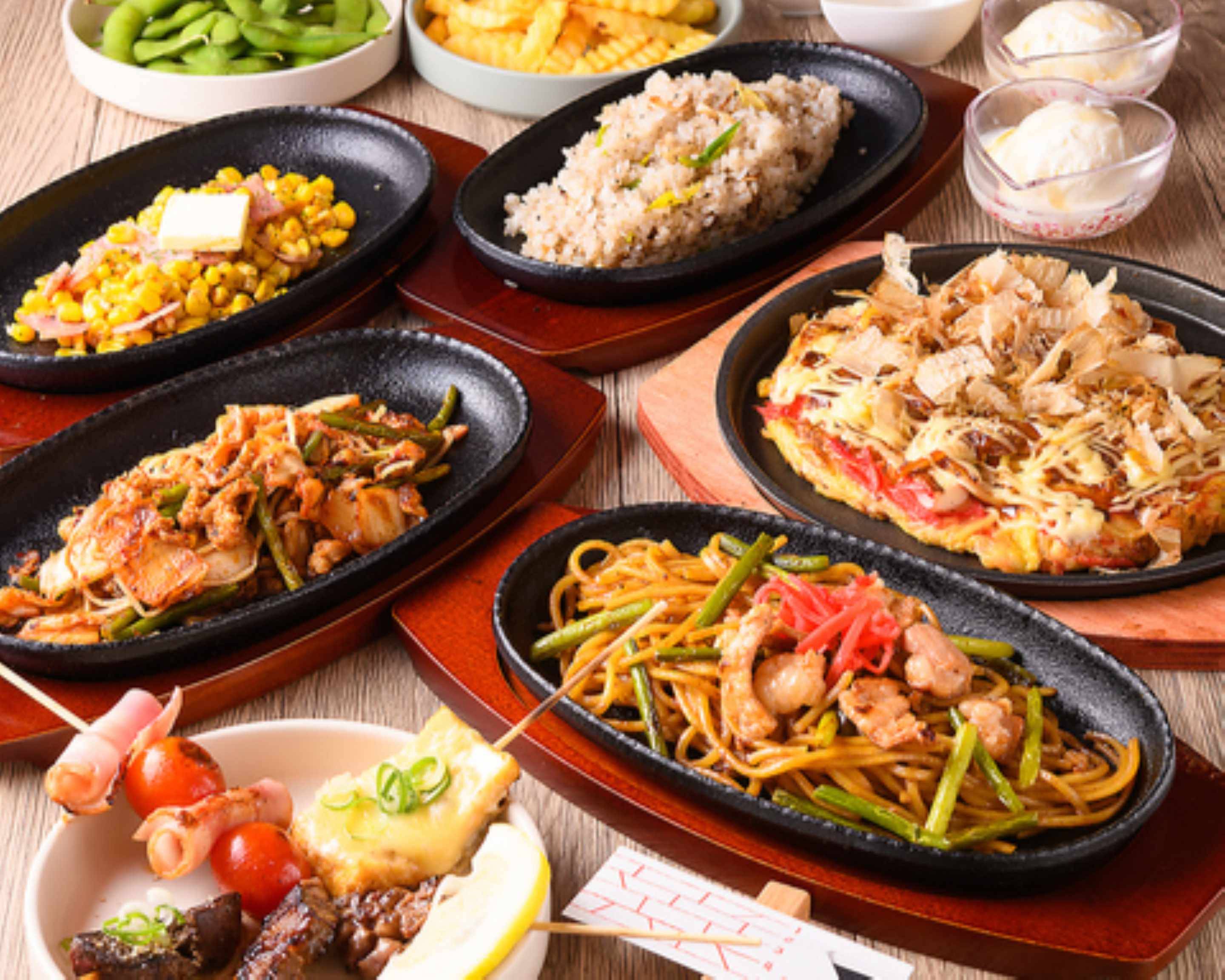 鉄板酒場 もんちゃんのデリバリー ・持ち帰り| メニューを見る |大阪