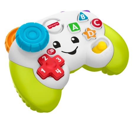 Fisher-Price Game & Learn Controller Musical Baby Toy With Lights, Assorted