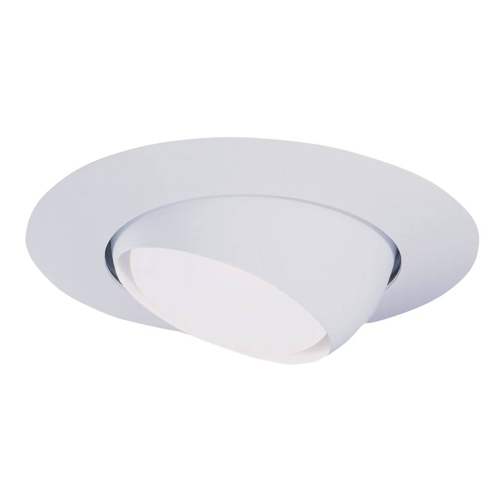 HALO 6-in White Eyeball Recessed Light Trim | 78P