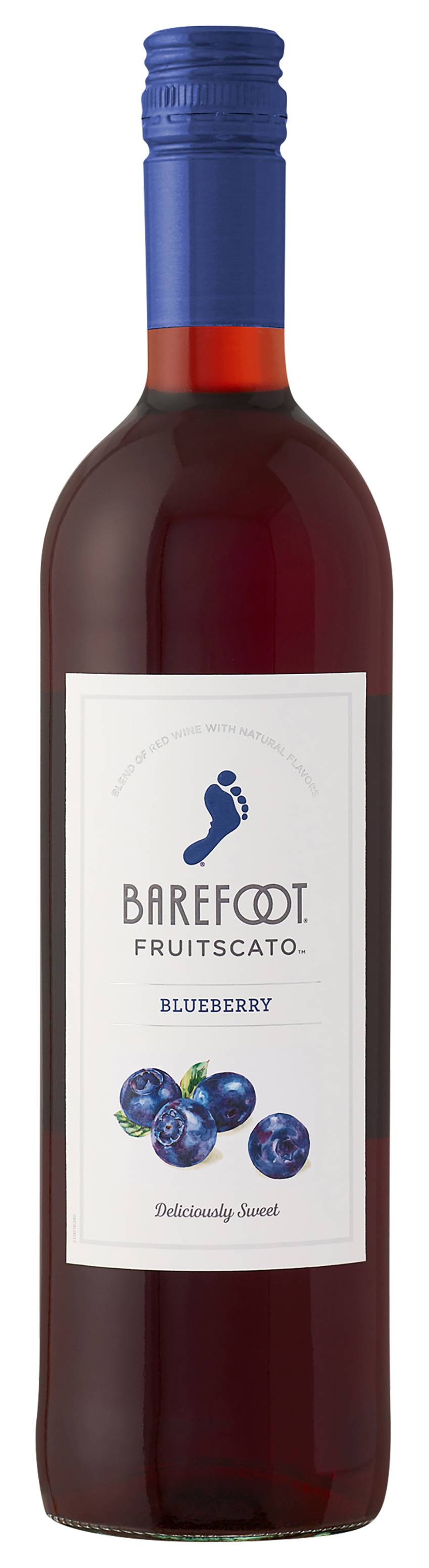 Barefoot Blueberry Fruitscato Wine (750 ml)