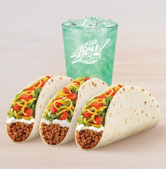 3 Supreme Soft Tacos Combo