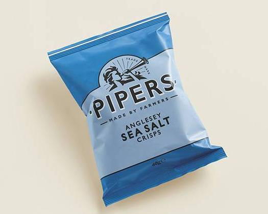 Chips Pipers Sea Salt