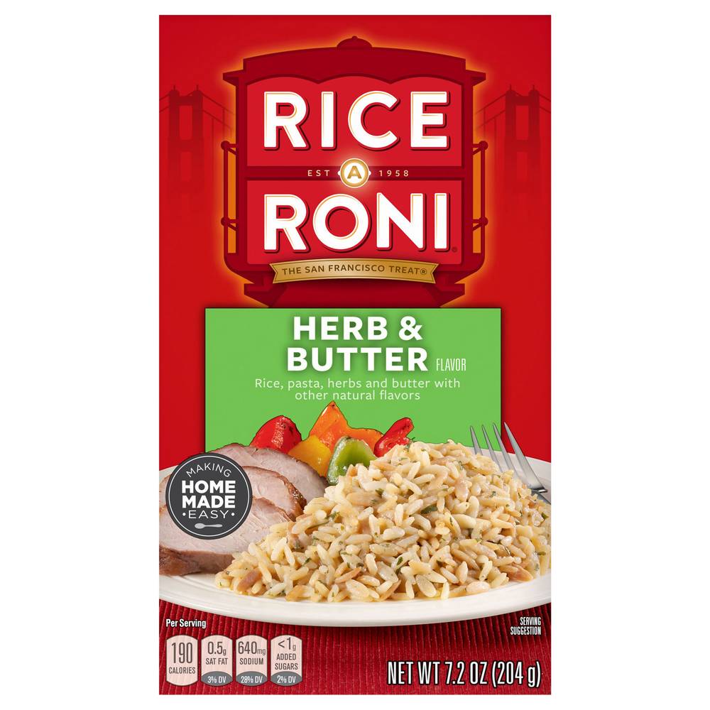 Rice-A-Roni Rice (herb-butter)