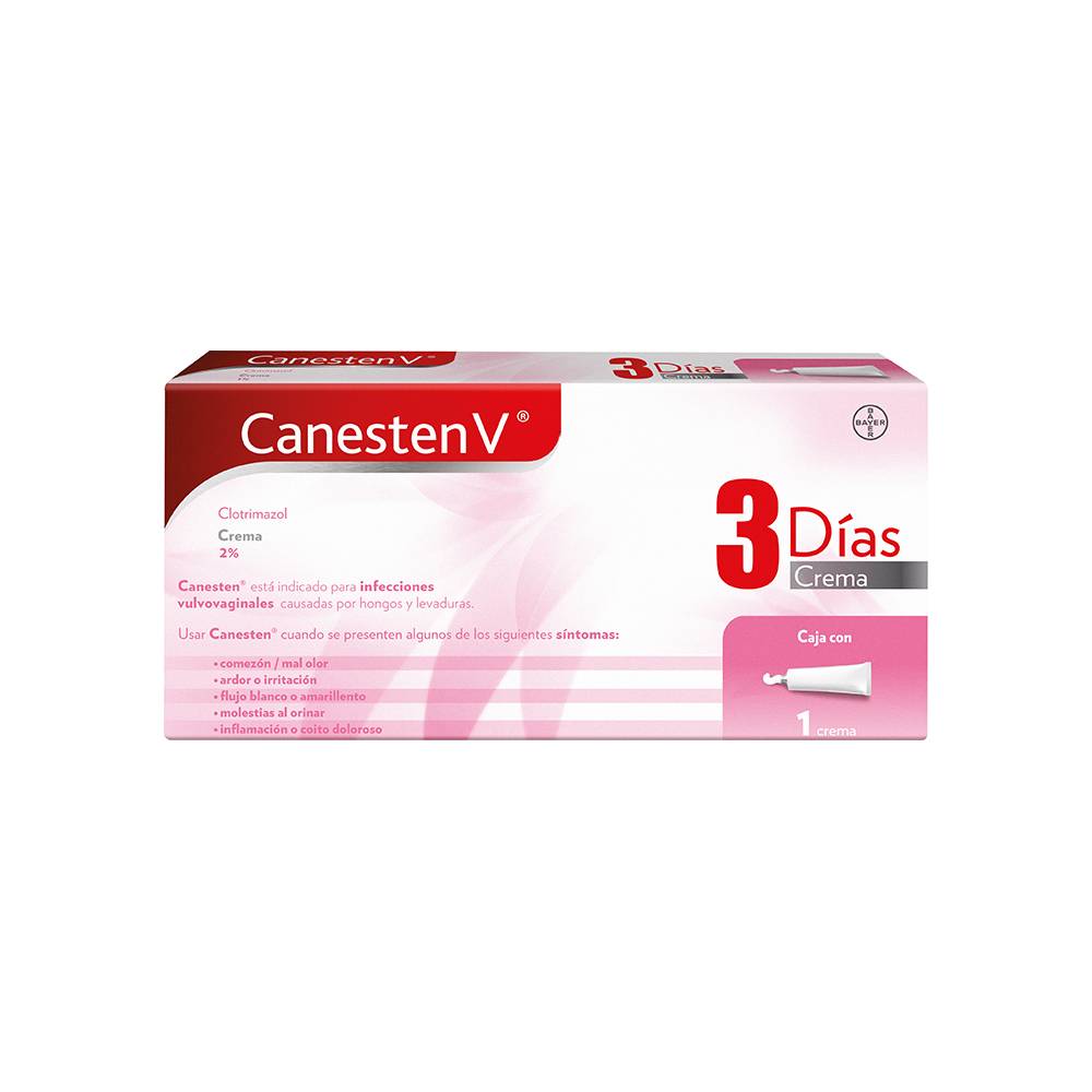 Bayer · Canesten v clotrimazol crema 2% (20 g)