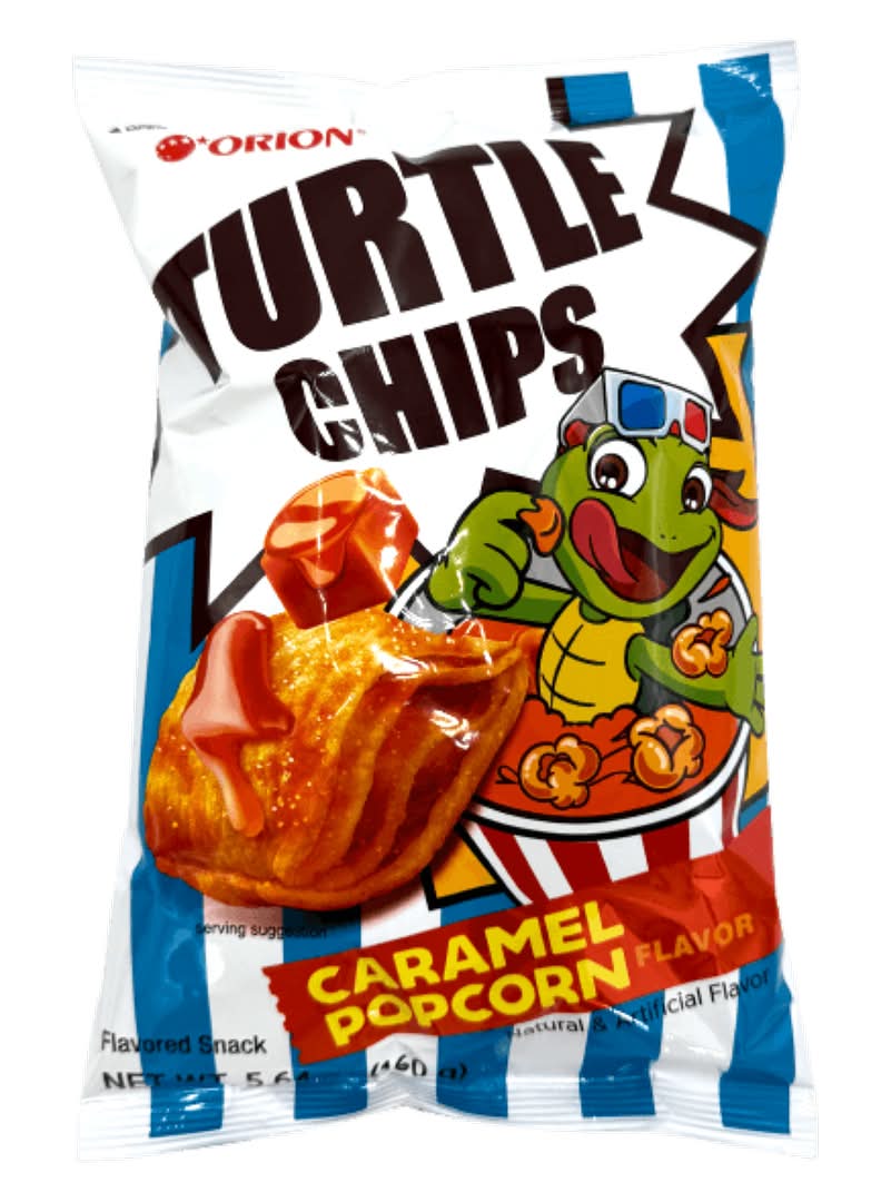 Orion Turtle Chips, Caramel Popcorn (5.64 oz)