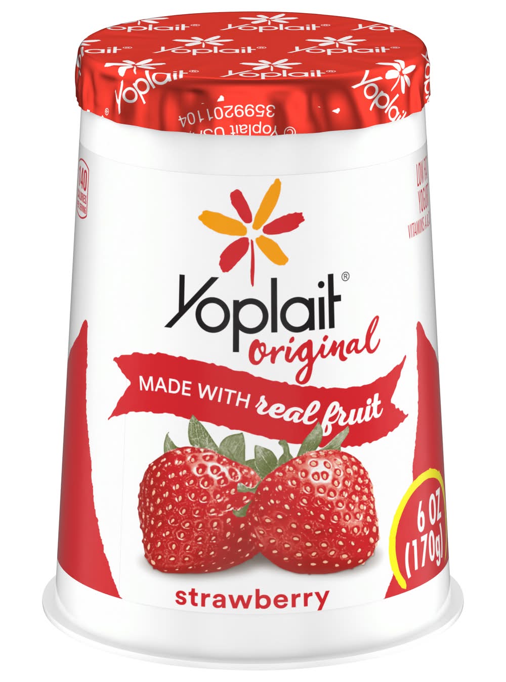 Yoplait Original Yogurt, Strawberry (6 oz)