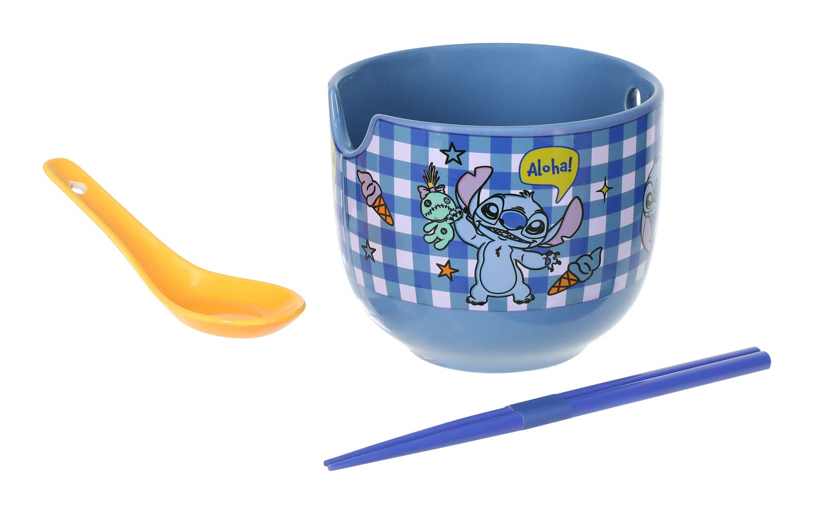 Licensed Noodle Set Gingham Stitch