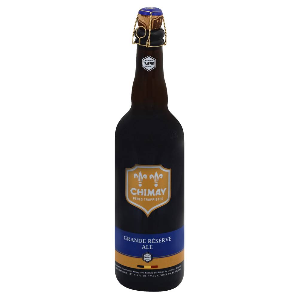 Chimay Grande Reserve Ale Trappist Beer (25 fl oz)