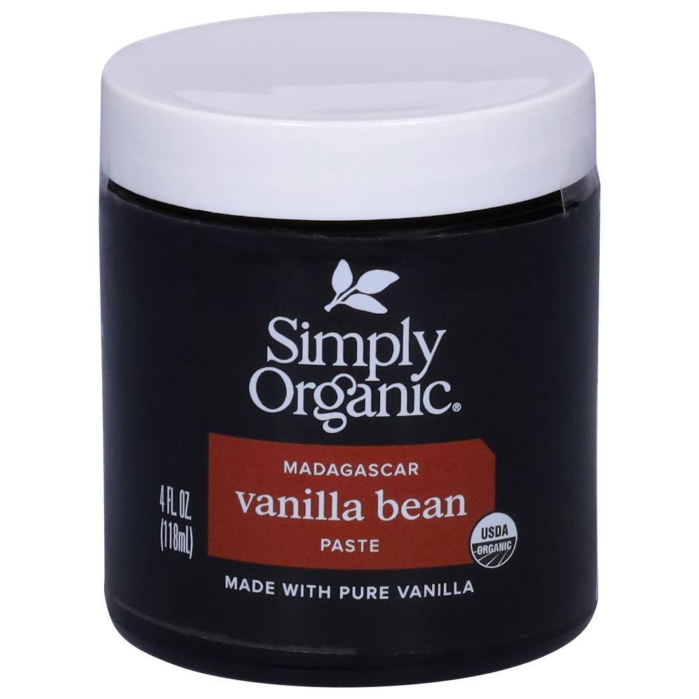 Simply Organic Madagascar Paste, Vanilla Bean (4 fl oz)