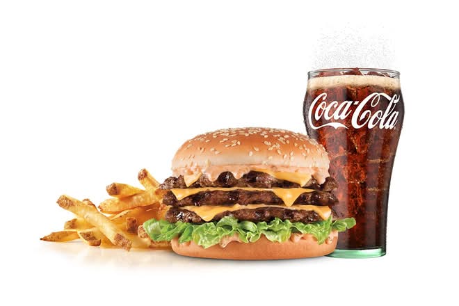 Triple Big Carl® Combo
