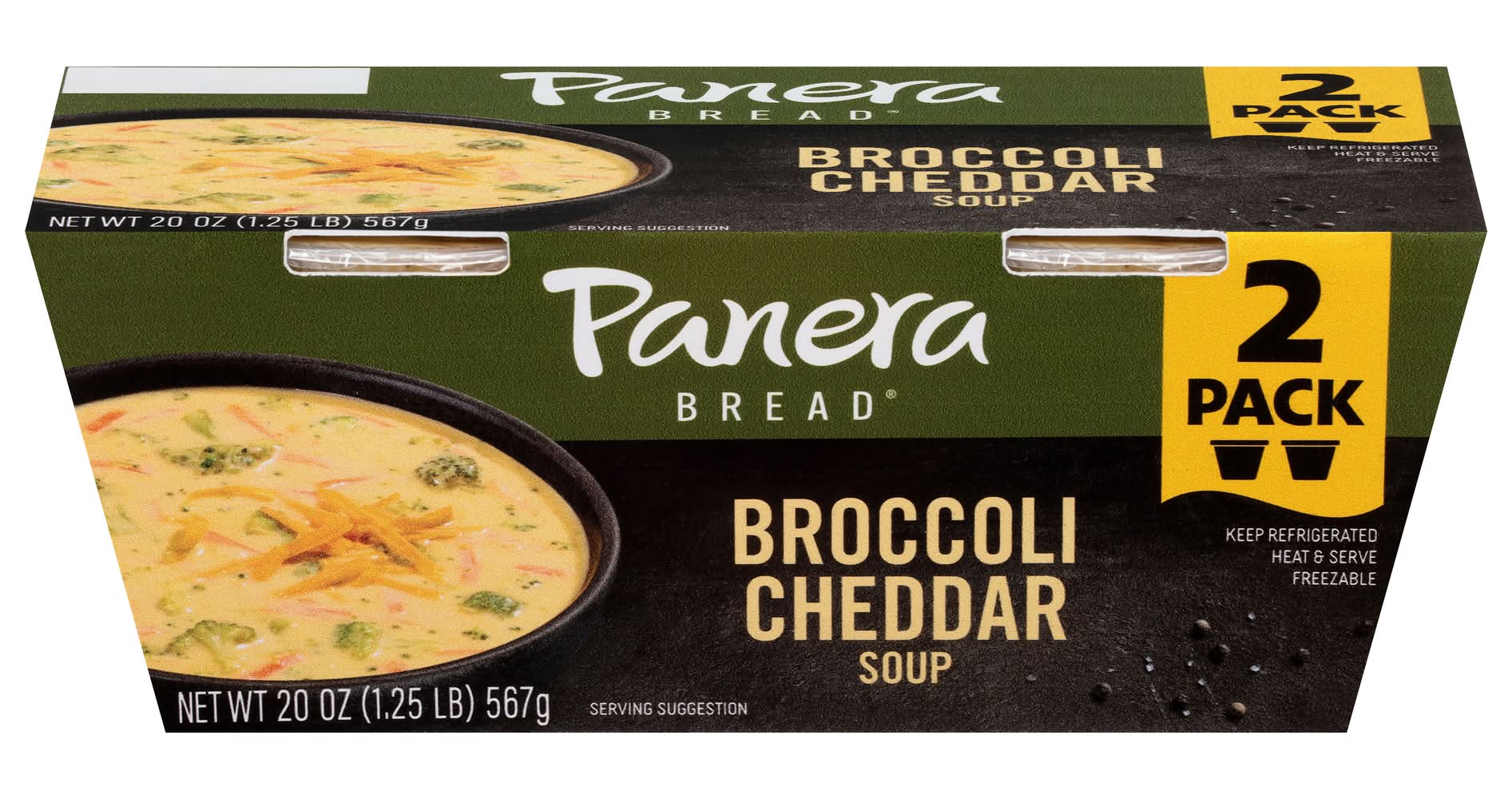 Panera Bread Soup, Broccoli Cheddar (20 oz, 2 ct)