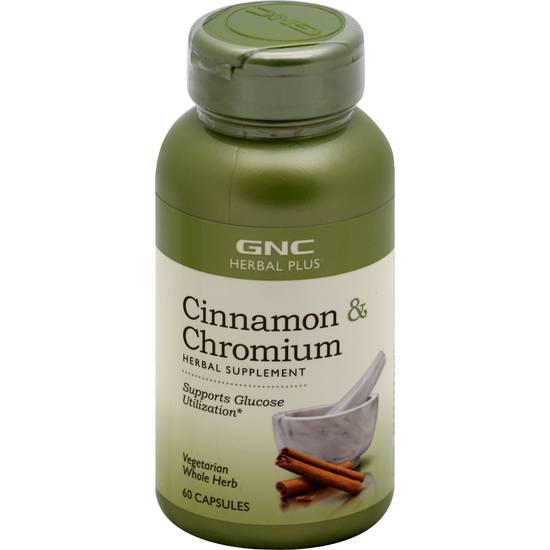 Gnc Cinnamon & Chromium Supplement