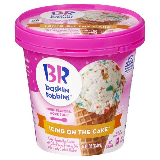 Baskin-Robbins Icing on the Cake Ice Cream
