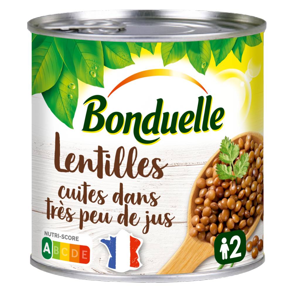 Bonduelle - Lentilles cuites dans très peu de jus