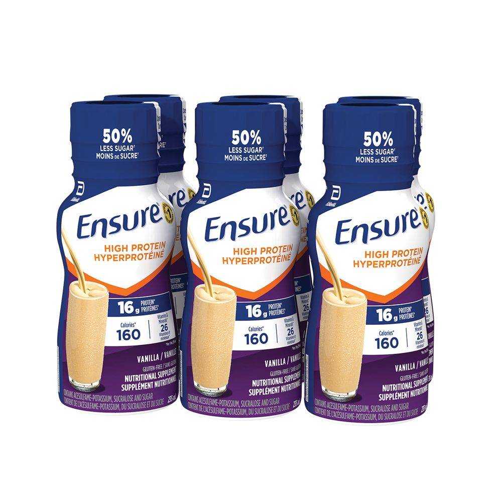 Ensure High Protein Drink Vanilla (6 x 235 ml)