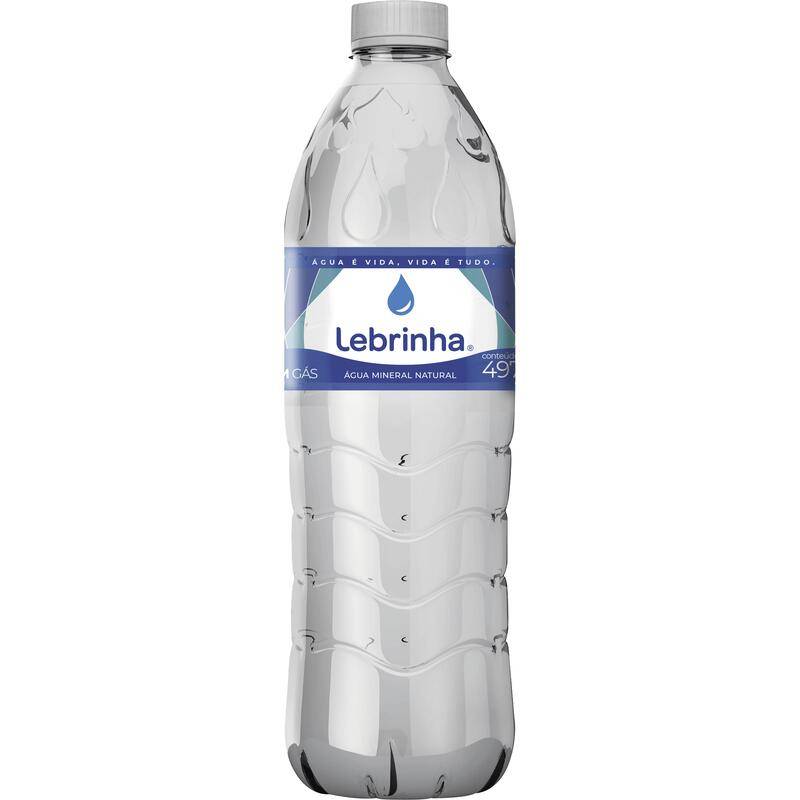 Lebrinha água mineral sem gás (497ml)
