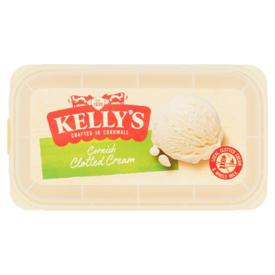 Kelly's Vanilla, Cornish Clotted Ice Cream (950ml)