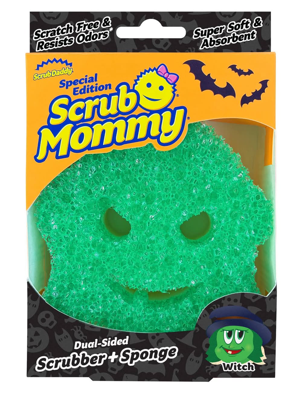 Scrub Daddy Scrub Mommy Halloween Witch Scrubber Sponge