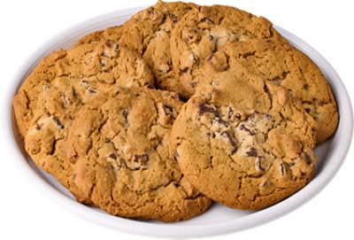 Bakery Jumbo Chocolate Chunk Cookies - 8 Count