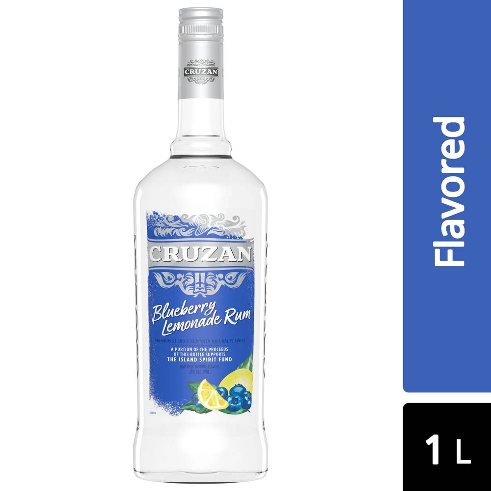 Cruzan Blueberry Lemonade Rum (1L bottle)