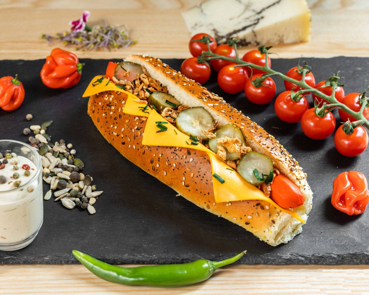 🥩🌭 Hot dog de l'étudiant