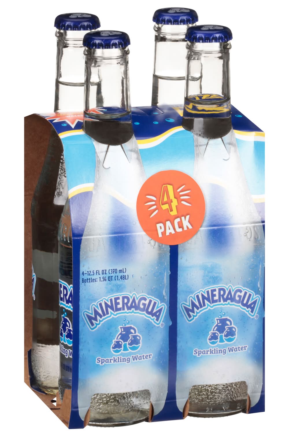 Mineragua Sparkling Water (4 x 12.5 fl oz)