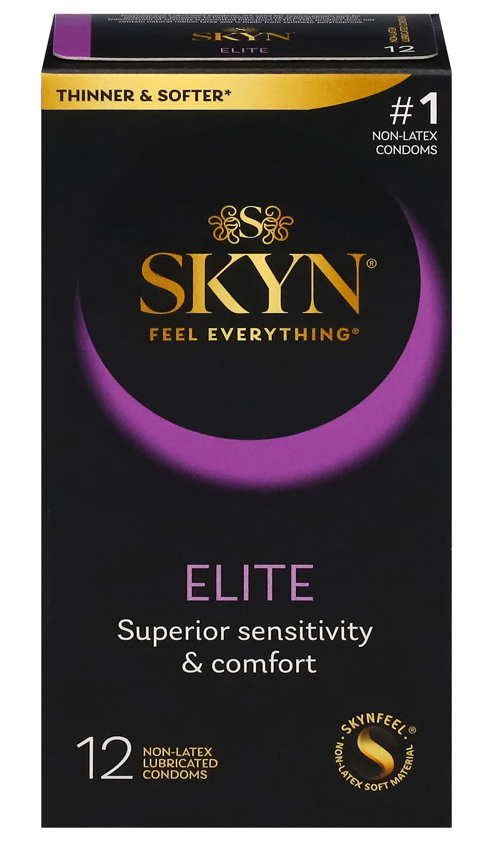 Skyn Elite Non Latex Lubricated Condom (12 ct)