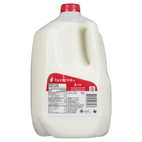 Lucerne 3.35% Whole Milk (4 L)