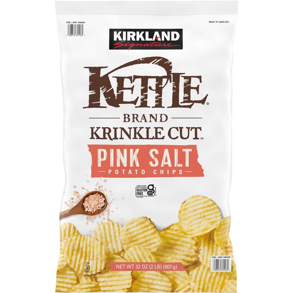 Kirkland Signature Kettle Himalayan Salt Potato Chips (2 lbs)