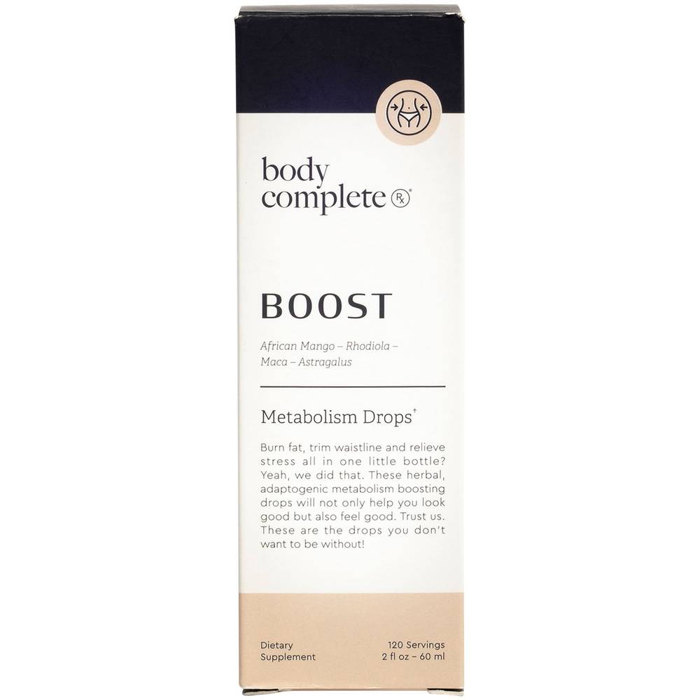Boost Metabolism Drops With Rhodiola And Maca (2 Fl. Oz. / 60 Servings)