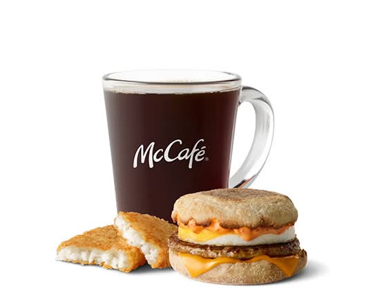 Spicy Sausage McMuffin® with Egg Meal