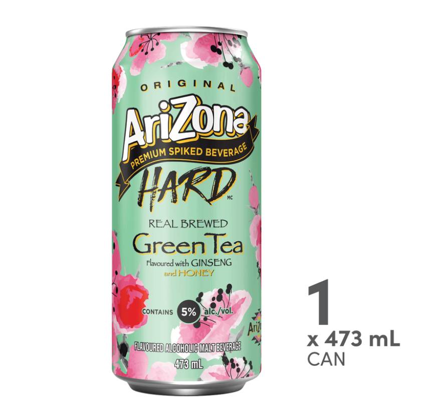 AriZona Hard M Beer (473 mL) (Green Tea)