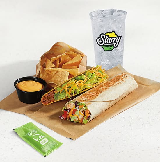 Cantina Chicken Burrito Combo