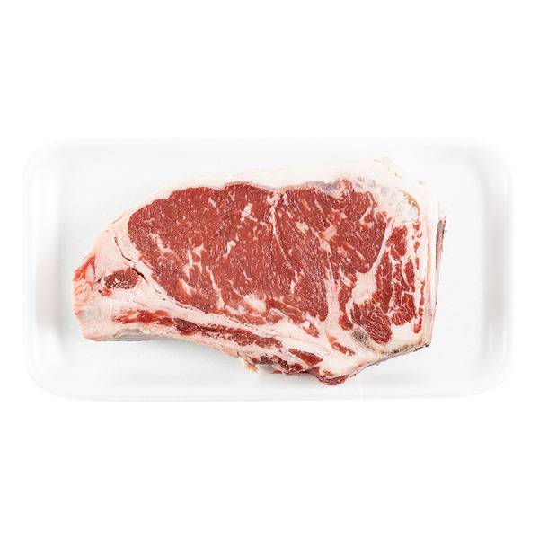 Bone In Beef Loin Ny Strip Steaks