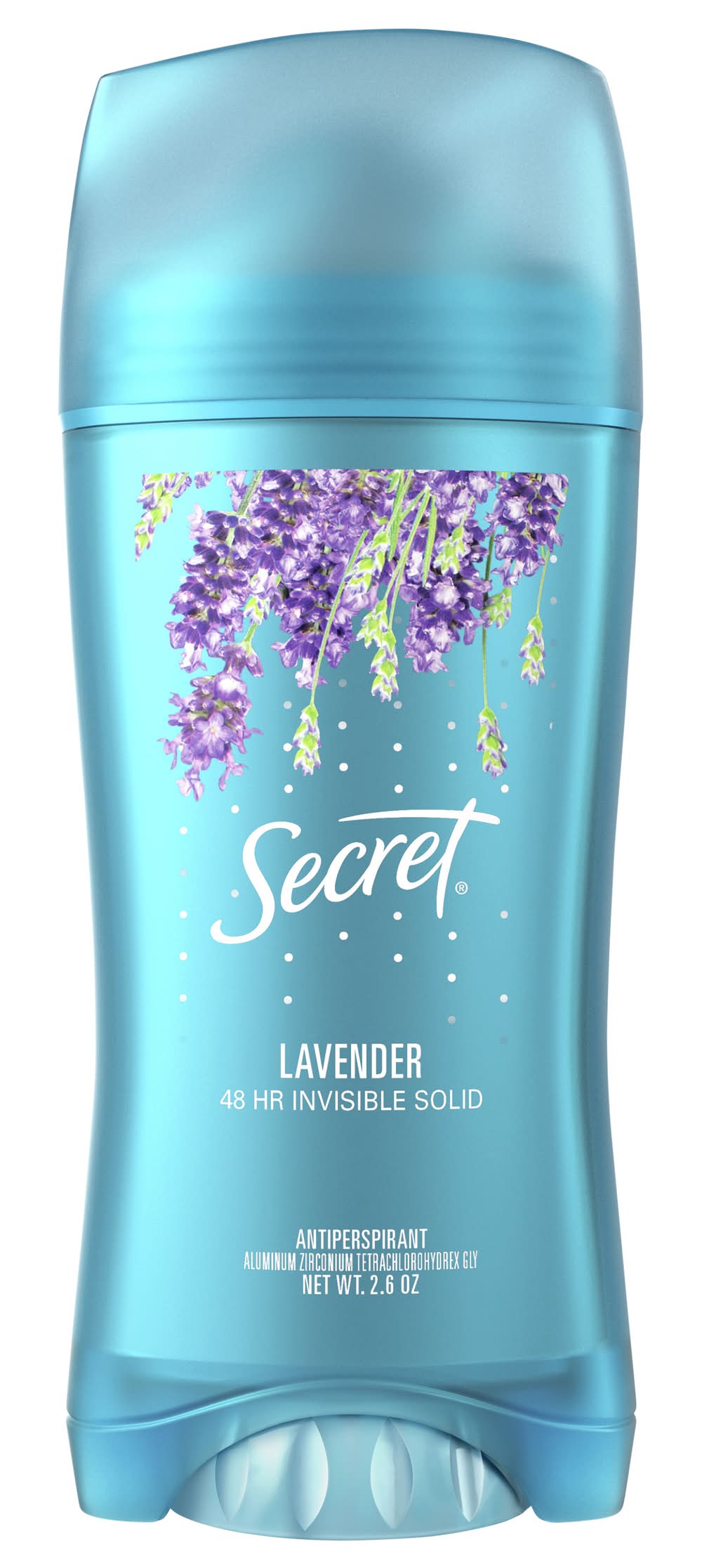 Secret Lavender Scent 48 Hr Invisible Solid Antiperspirant (2.6 oz)