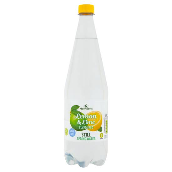 Morrisons Lemon & Lime Flavoured Still Spring Water (1L)