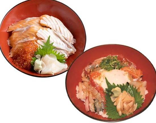 2大人気海鮮丼シェアセッ�ト
