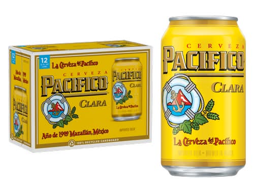 Pacifico 12pk 12oz Can 4.4% ABV