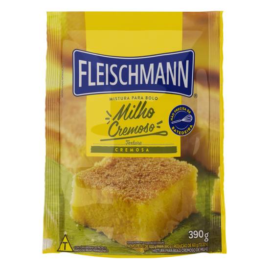 Fleischmann mistura para bolo de milho cremoso (390g)